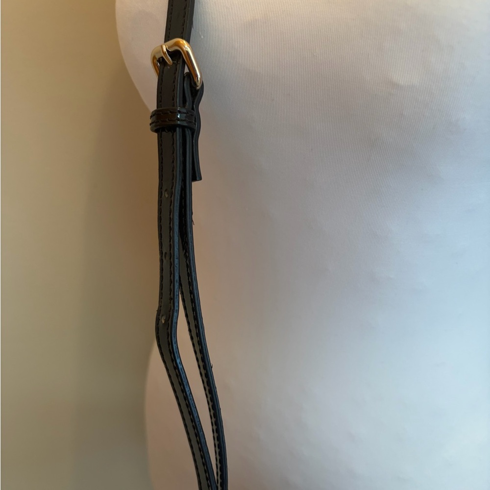 #502 Kate spade Black and White Polka Dot Crossbody Bag. Very clean inside - Picture 5 of 15